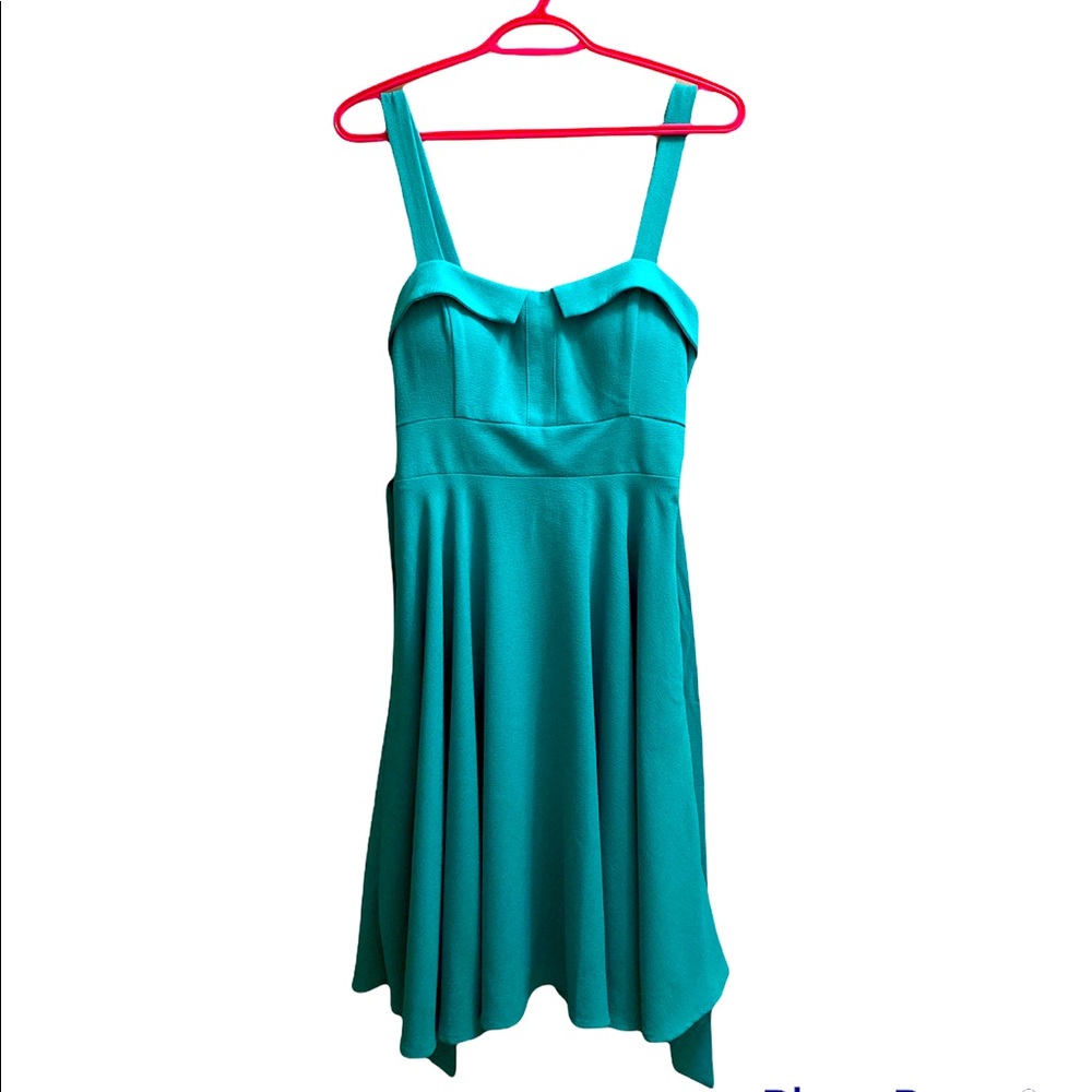 Ixia aqua green dress with pockets